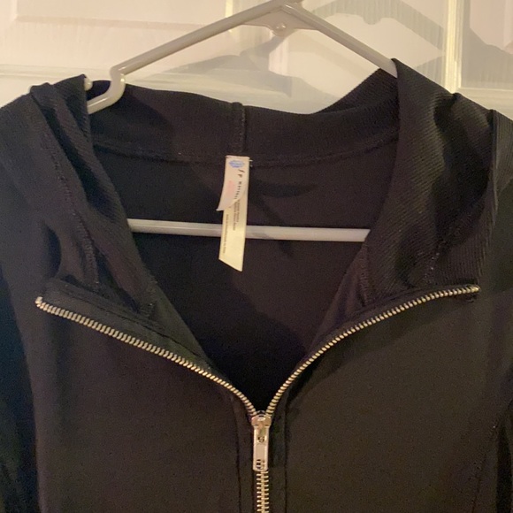 Free people / fp movement black hooded half zip - Picture 2 of 5